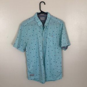 Size (L) 7 Diamonds Button Up